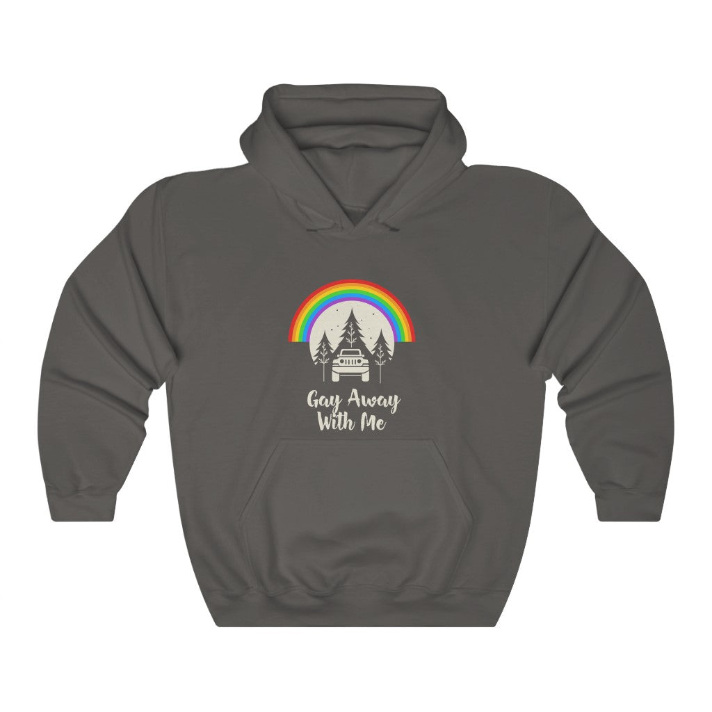 Jeep Gay Away With Me Heavy Blend™ Hoodie