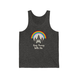 Jeep Gay Away With Me - Relaxed Fit Tank