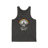 Jeep Gay Away With Me - Relaxed Fit Tank