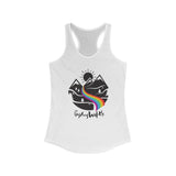 Mountain Gay Away with Me Racerback Tank Top