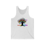 Rainbow Tree of Life- Relaxed Fit Tank