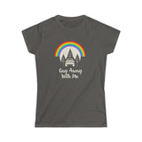 Jeep Gay Away With Me -Jeep Tri-Blend Softstyle Tee