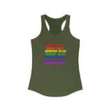 Daily Gay Agenda- Racerback Tank Top