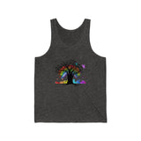 Rainbow Tree of Life- Relaxed Fit Tank