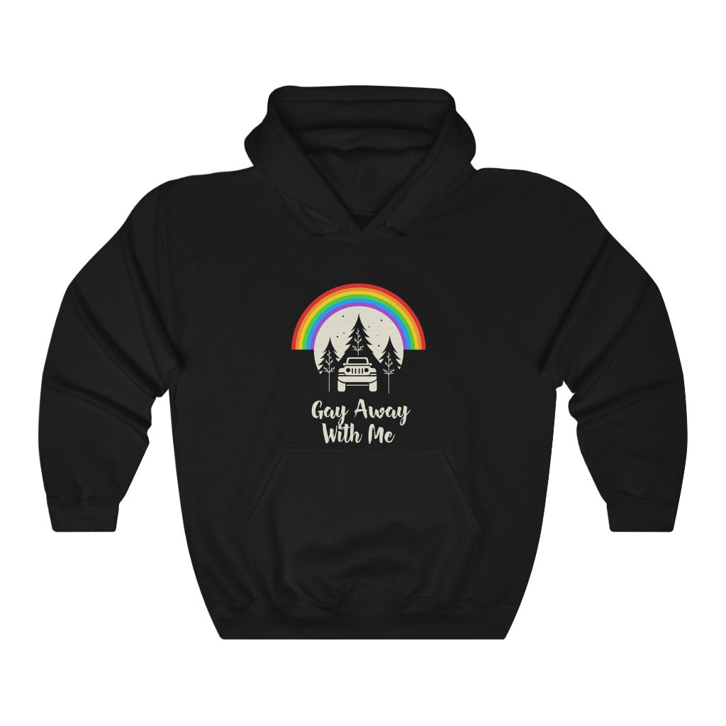 Jeep Gay Away With Me Heavy Blend™ Hoodie
