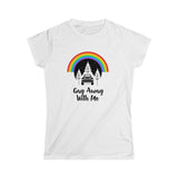 Jeep Gay Away With Me -Jeep Tri-Blend Softstyle Tee