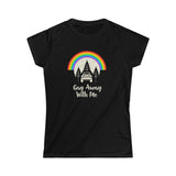 Jeep Gay Away With Me -Jeep Tri-Blend Softstyle Tee