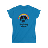 Jeep Gay Away With Me -Jeep Tri-Blend Softstyle Tee