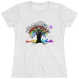 Rainbow Tree of Life Tri-Blend Tee