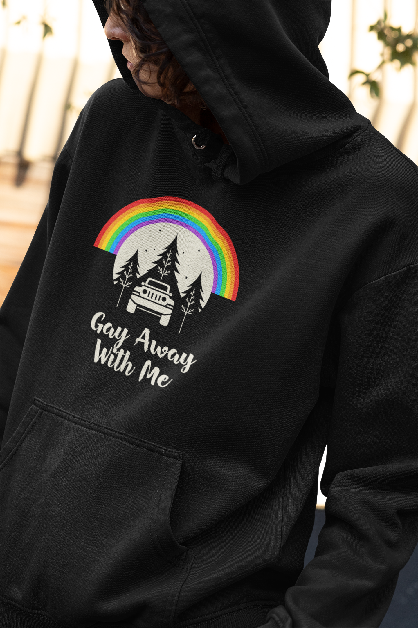 Jeep Gay Away With Me Heavy Blend™ Hoodie