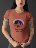 Jeep Gay Away with Me - Fitted Super Soft Tee